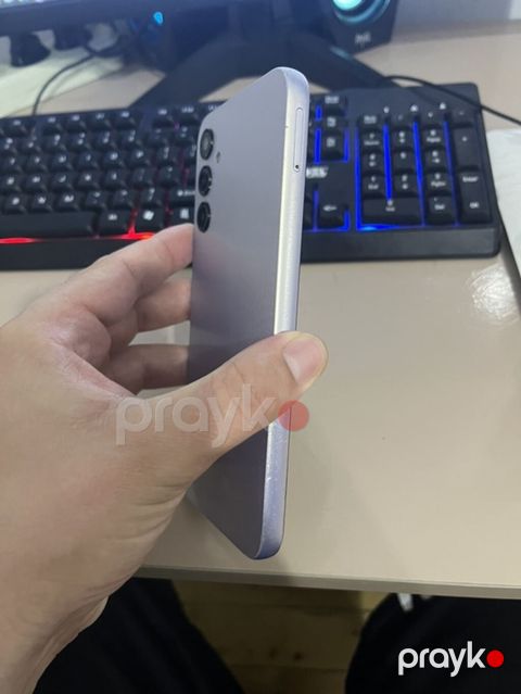 Samsung Galaxy A24 4G, 128 GB, rəng - Gümüşü, Barmaq izi