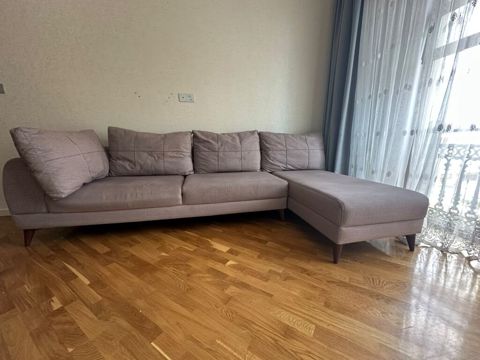 Künc divan satılır - Model: 3042 Lamie - Rəng: açıq — Bakı