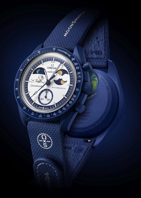 Omega Swatch MoonSwatch Mission to Earthphase — Bakı
