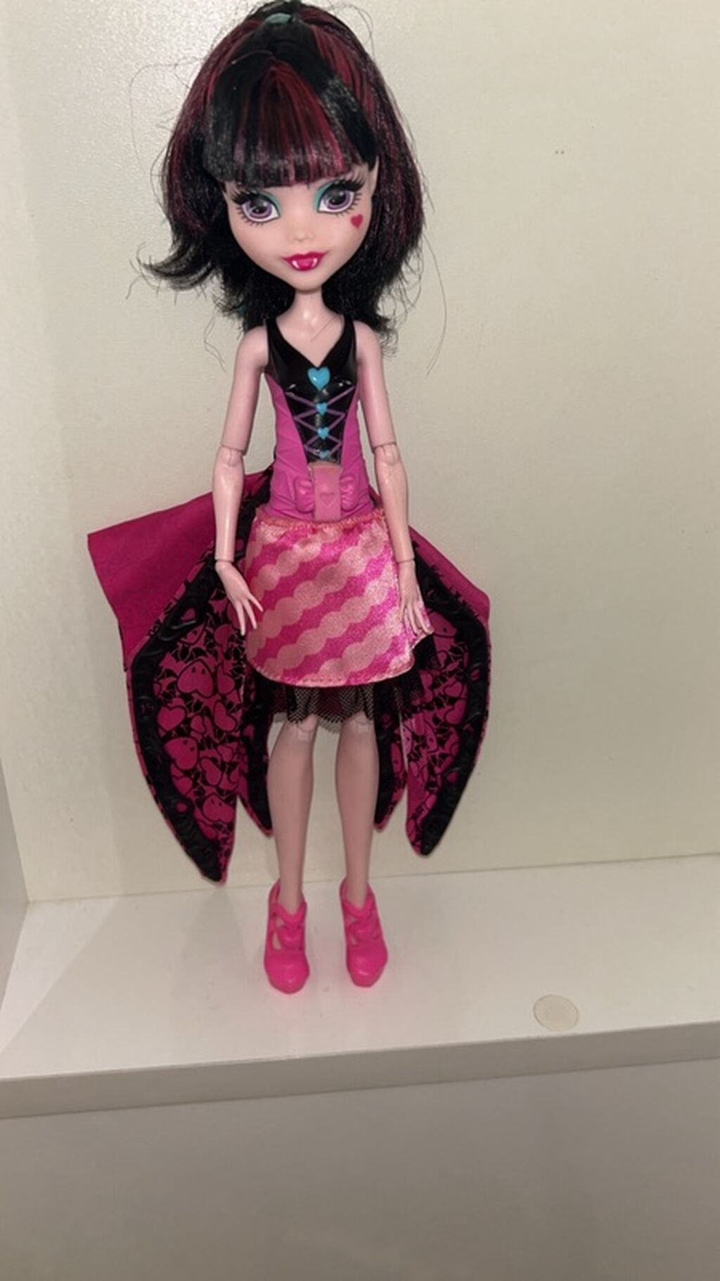 Monster High Ghoul To Bat Draculaura Wings Transform Vampire Doll — Oyuncaqlar, Bakı (2)