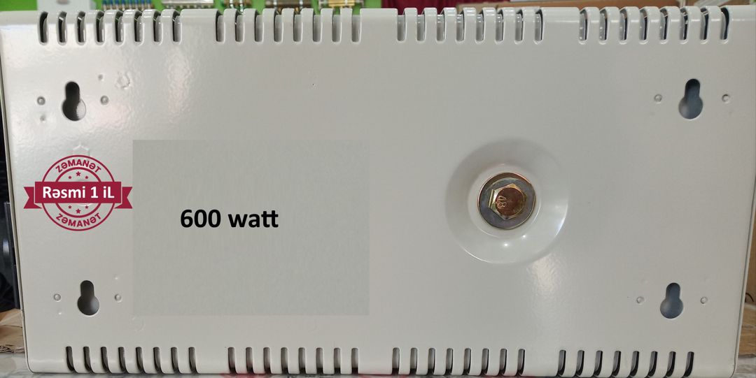 Staba Slim 600 Vatt avtomatik gərginlik stabilizatoru - 1 il zəmanət — Gərginlik stabilizatoru, Bakı (5)