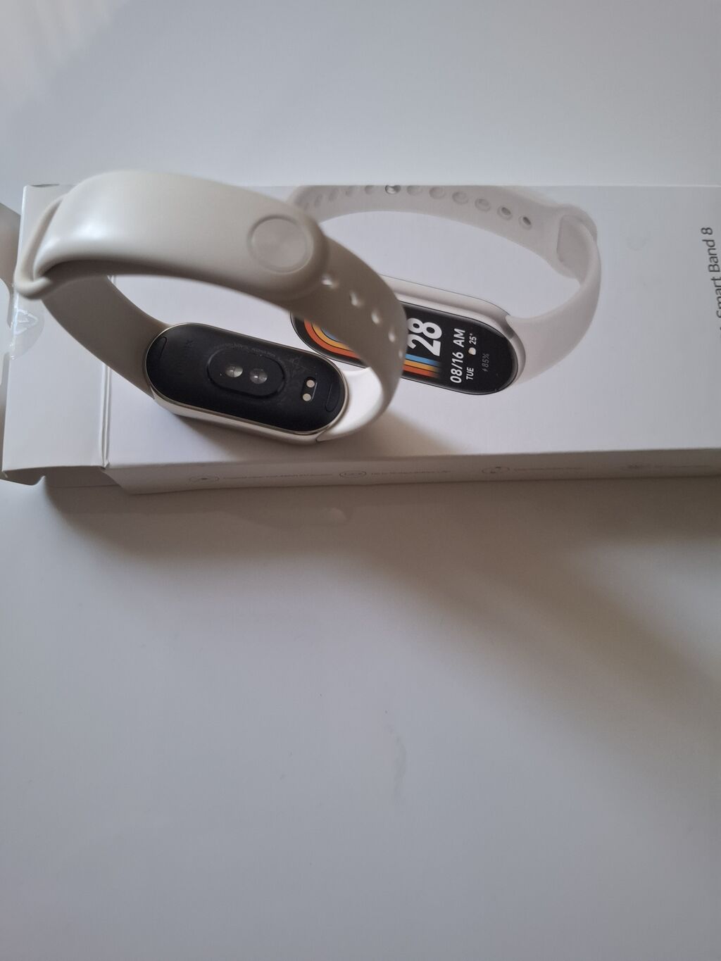 Xiaomi Smart Band 8 – ağ rəngli fitness qolbağı Xüsusiyyətlər — Aksesuarlar, Masazır