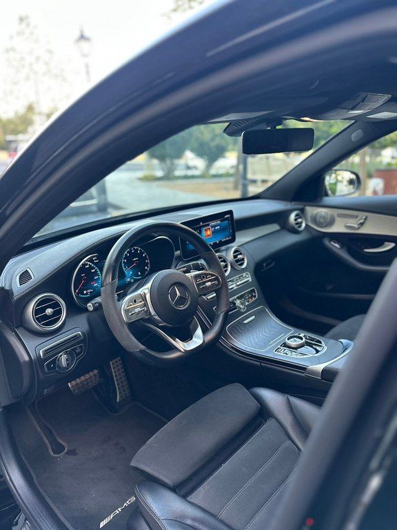 Mercedes C 300, 2.0 L, 2021 il, 112 000 km — Avtomobillər, Bakı (8)