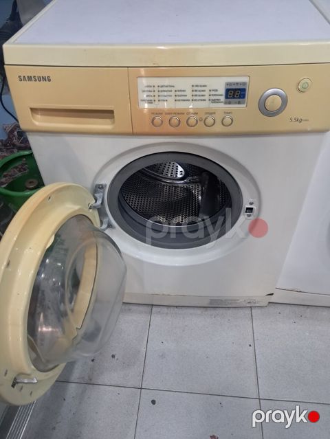 Samsung önyükləməli paltaryuyan maşın - Yük tutumu: 5.5 kq - Displey — Bakı