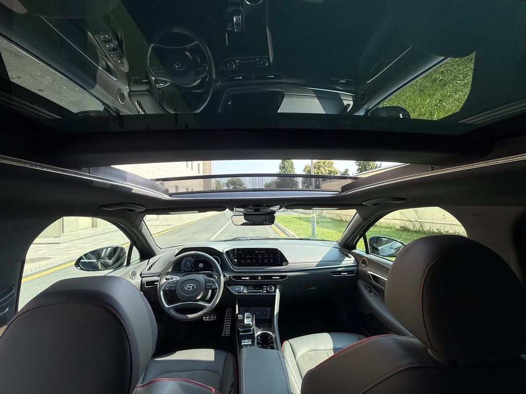 Hyundai Sonata, 1.6 L, 2021 il, 82 776 km — Avtomobillər, Bakı (9)
