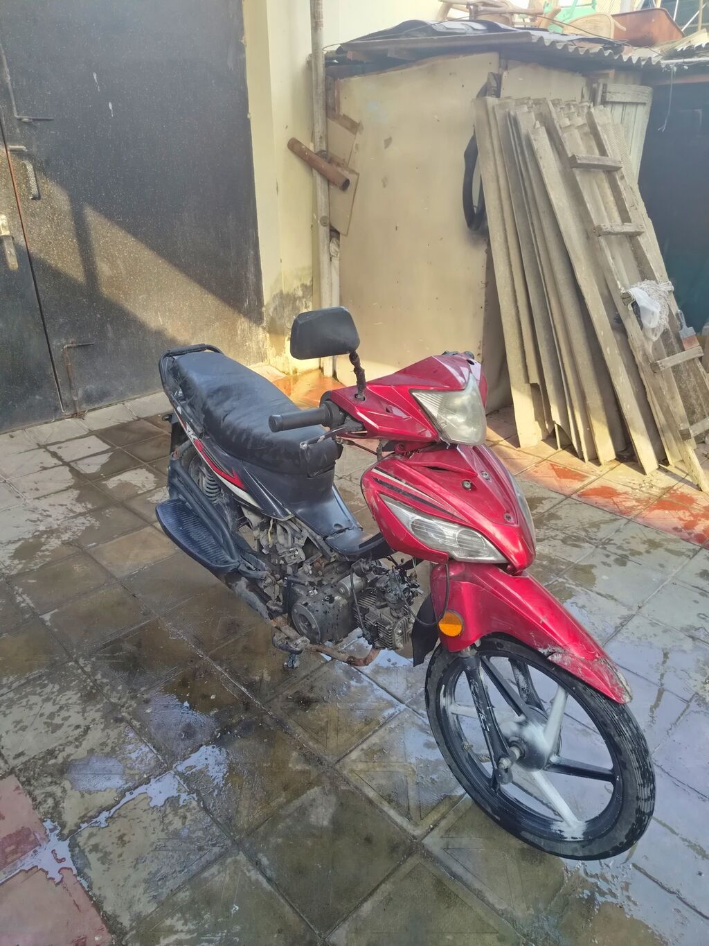 Moto-skuter tipli benzinli motosiklet (step-thru/kub model) — Avto, Gəncə (2)
