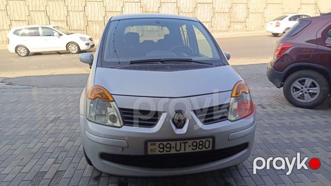 Renault Modus, gümüşü rəng, 5 qapı, kompakt monovolumen kuzov — Qobustan