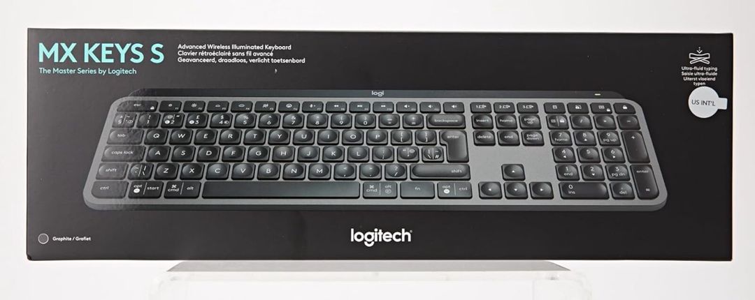 Logitech MX Keys S Wireless Keyboard (graphite) — Elektronika, Bakı (3)