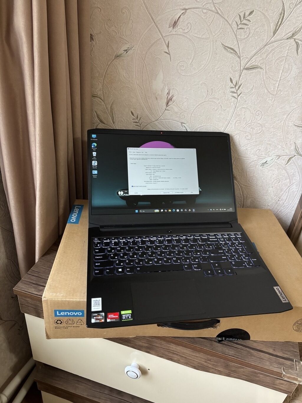 Lenovo oyun/qrafik noutbuku Texniki göstəricilər: - Prosessor: AMD — Lenovo, Bakı (3)