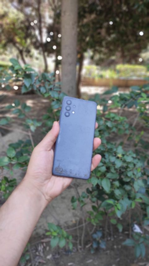 Samsung Galaxy A32, rəng - Mavi, Barmaq izi — Bakı