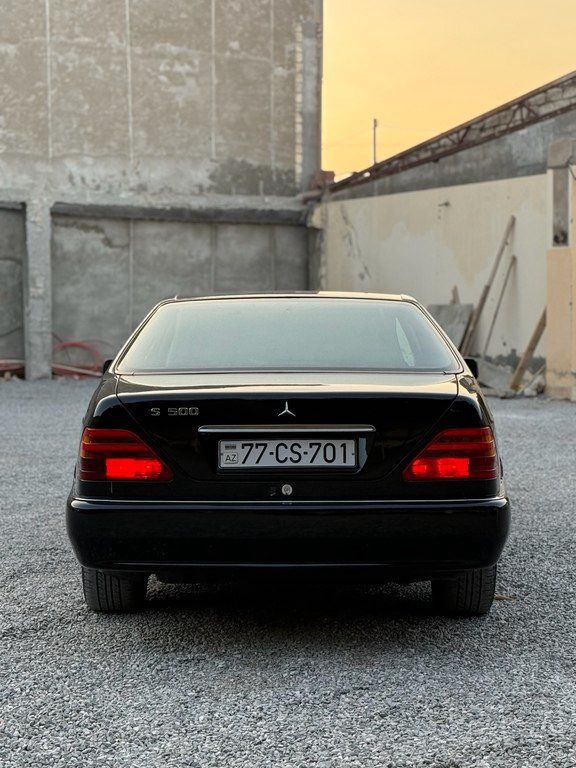 Mercedes S 500, 5.0 L, 1994 il, 374 000 km — Avtomobillər, Bakı (4)