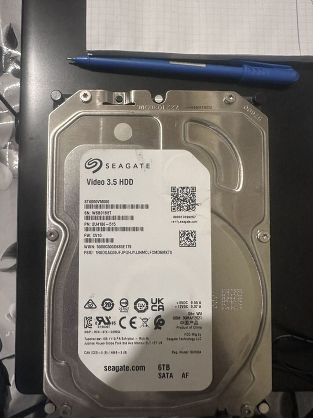 Məhsul: 3.5" Sata müşahidə (surveillance) HDD-lər – müxtəlif tutumlar — Elektronika, Digah (2)