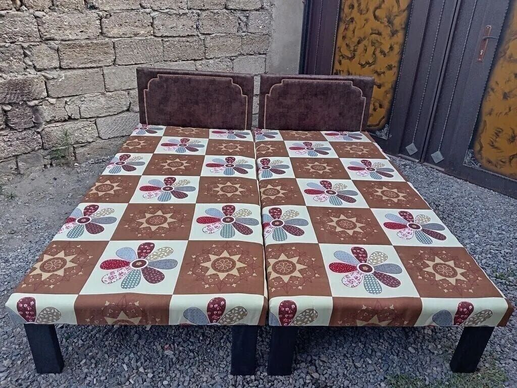 Təzə çarpayılar. 1 nəfərlik çarpayılar 60 manat. 2 nəfərlik taxt 110 — Mallar, Digah (5)