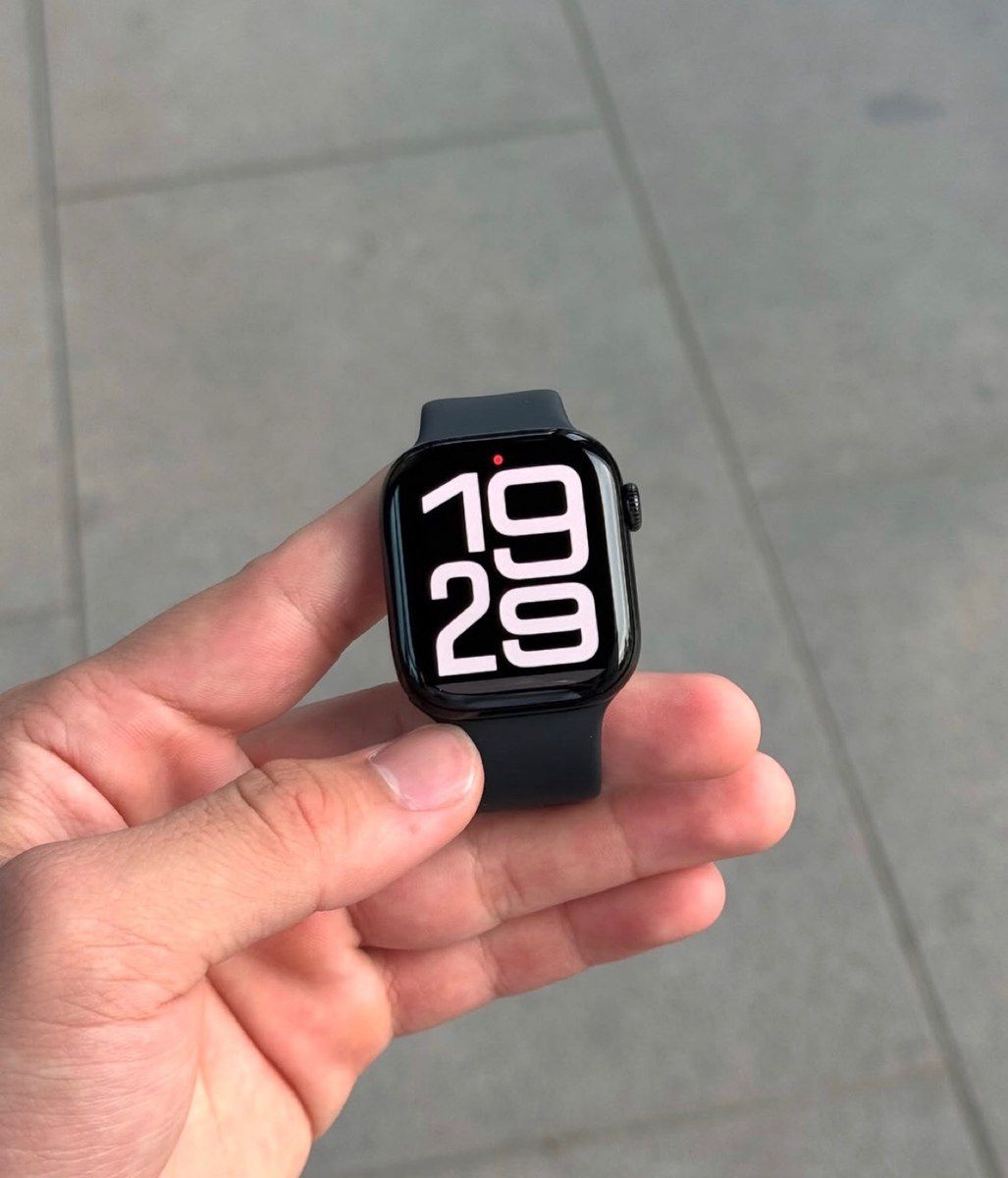 Apple Watch Series 10 Titanium Natural 46mm — Elektronika, Bakı (4)