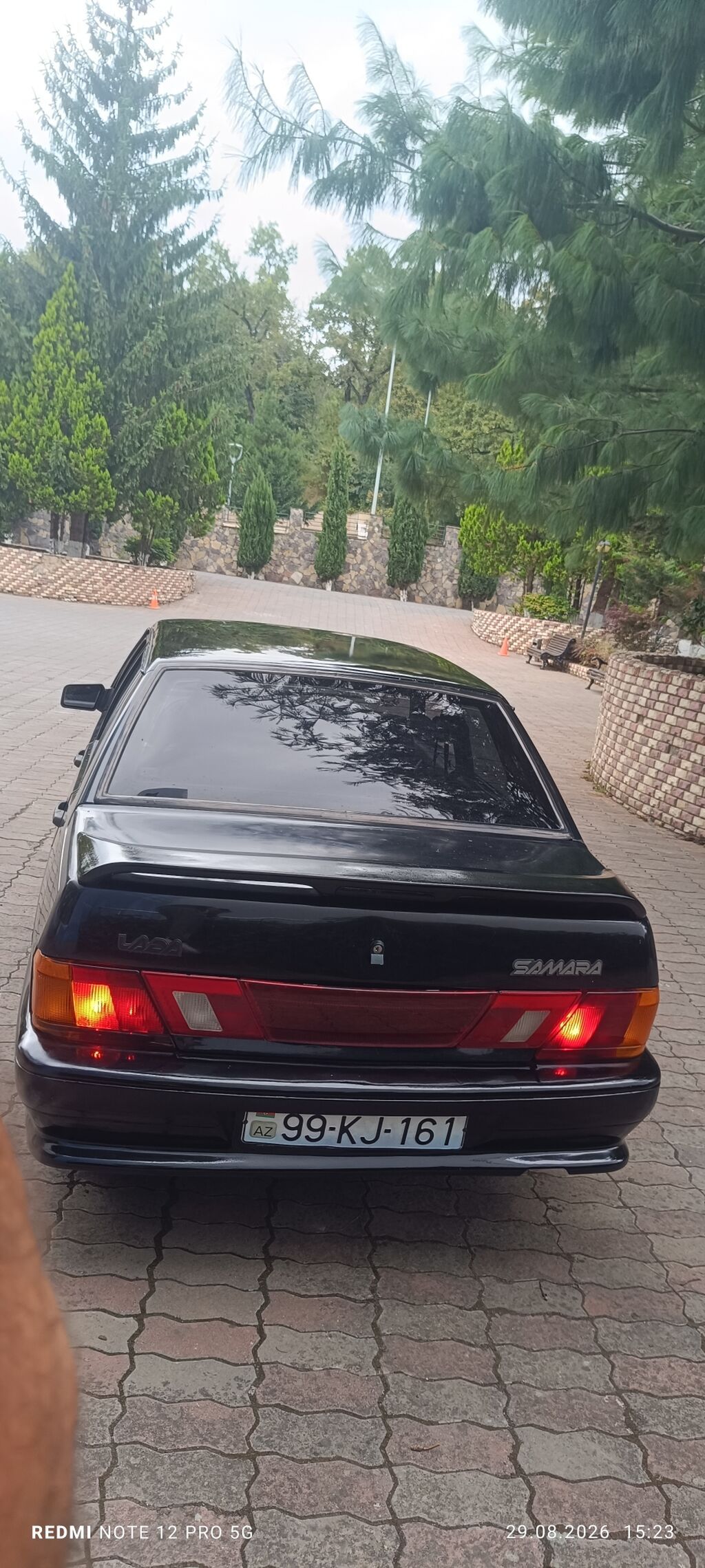 Avtomobil: Lada Samara sedan (VAZ-21099) Kuzov: 4 qapılı, qara rəng — Avto, Xudat (7)