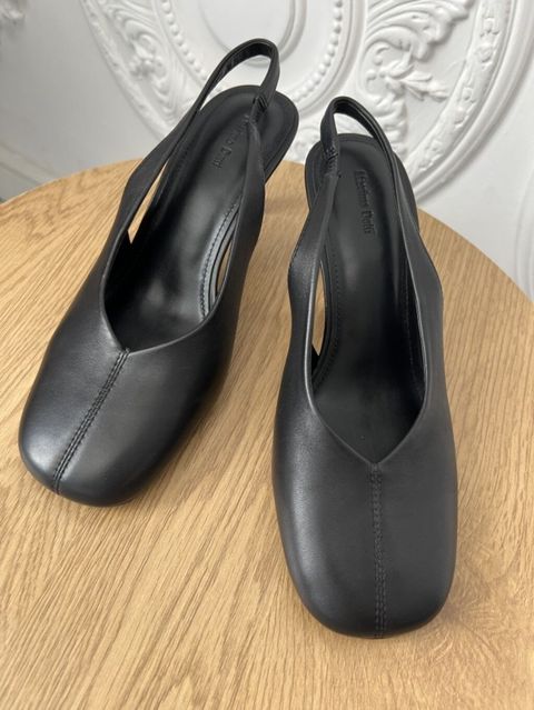 Massimo Dutti qadın ayaqqabısı - Model: slingback (arxa hissəsi — Bakı