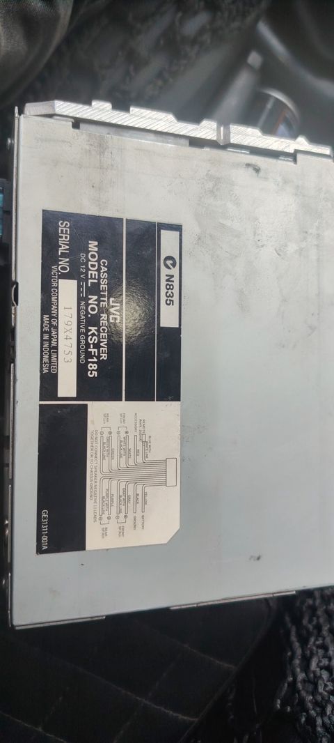 JVC KS-F185 avtomobil maqnitofonu - Növ: Kasetli avtomobil — Gəncə