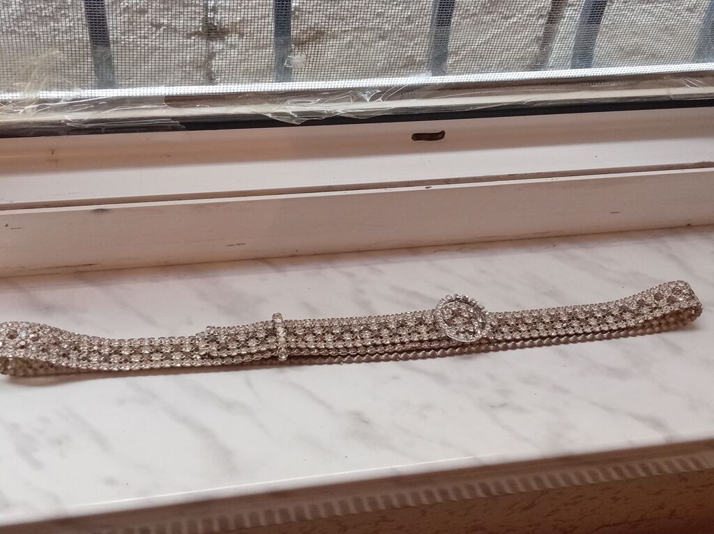 Brilyant effekti verən kristallarla bəzədilmiş aksesuar dəsti — Aksesuarlar, Masazır (2)