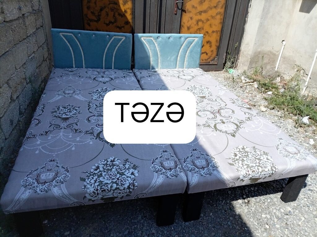 Təzə çarpayılar. 1 nəfərlik çarpayılar 60 manat. 2 nəfərlik taxt 110 — Mallar, Digah (9)