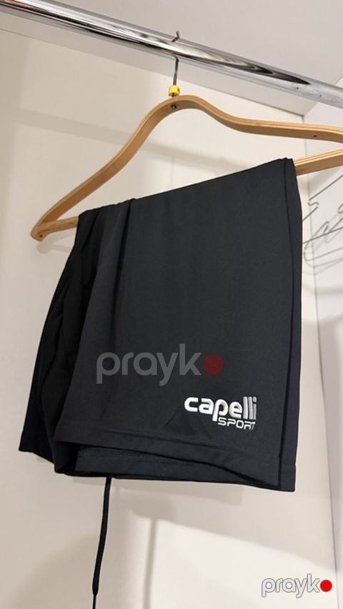 Capelli Sport idman şortu - Rəng: qara - Brend loqosu: “capelli — Bakı