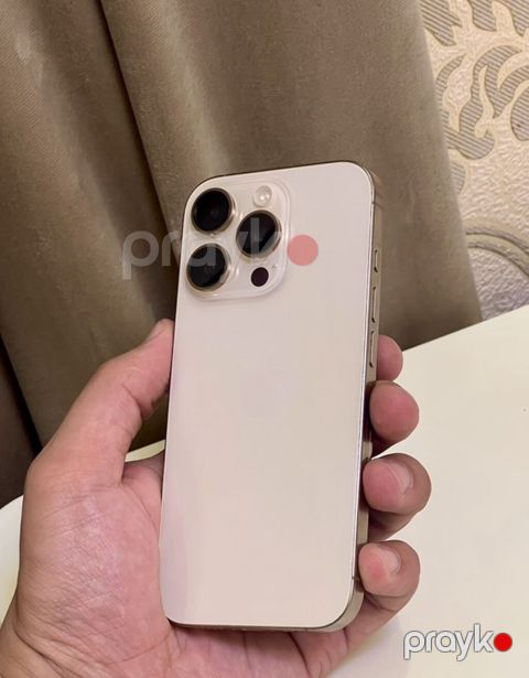 IPhone 16 Pro, 128 GB, Desert Titanium, Face ID