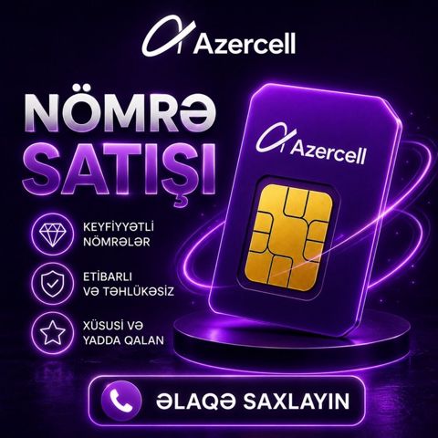Azercell nömrə satışı Qiymetde razılaşmaq mümkündür - Etibarlı və — Bakı