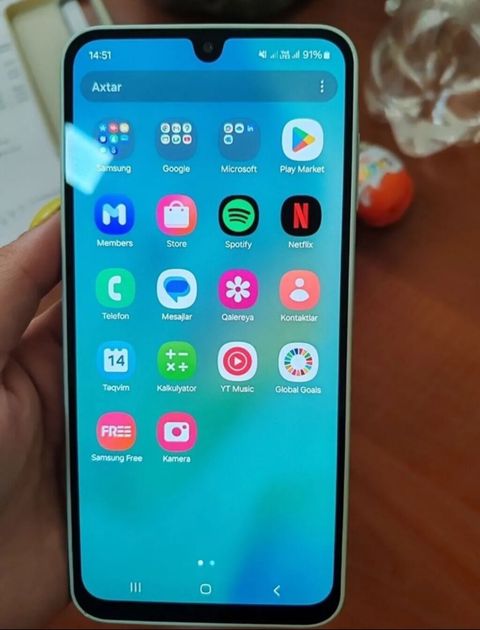 Samsung Galaxy A14, 128 GB, rəng - Yaşıl, İki sim kartlı — Bakı