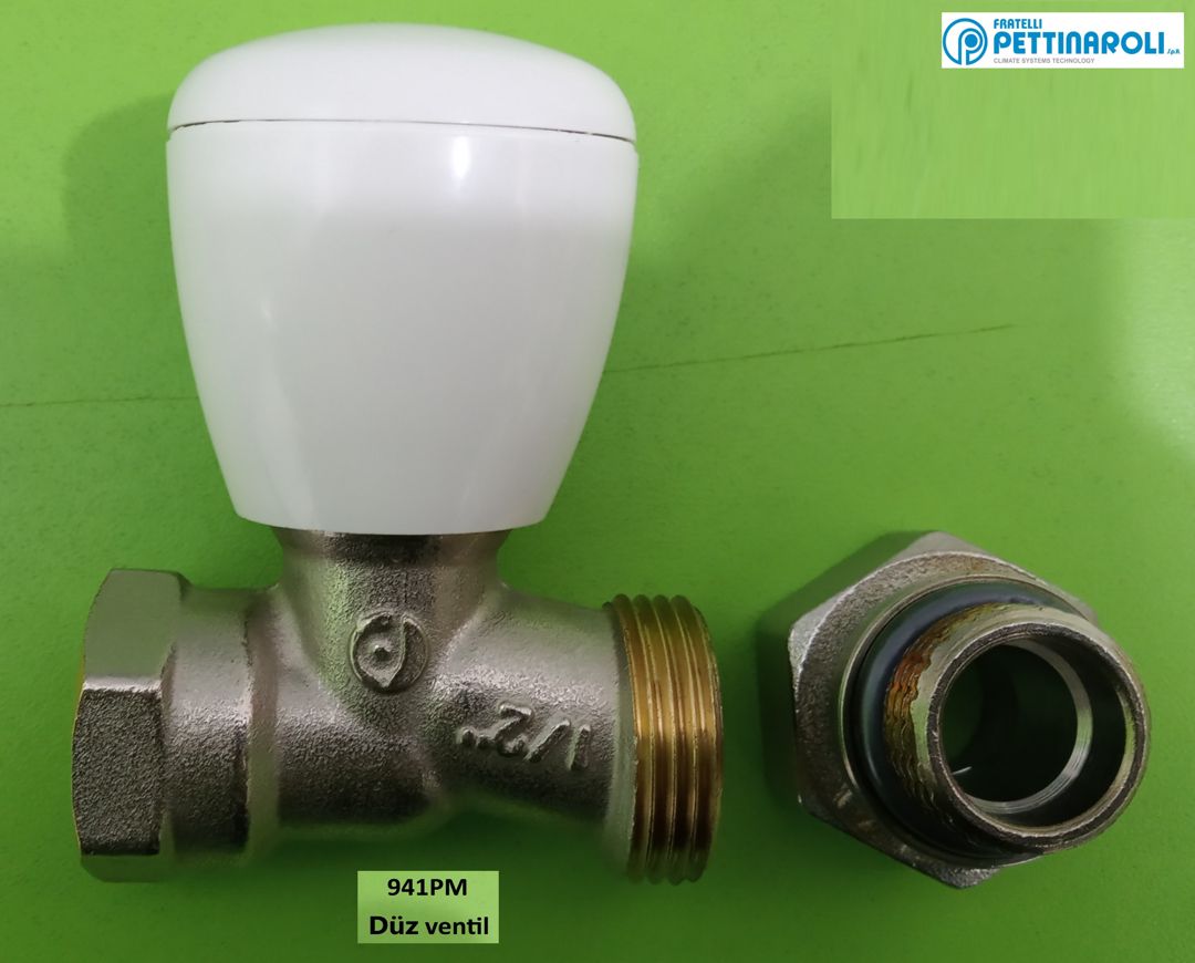 Ventil Radiator Düz Pettinaroli — Santexnika, Bakı (3)