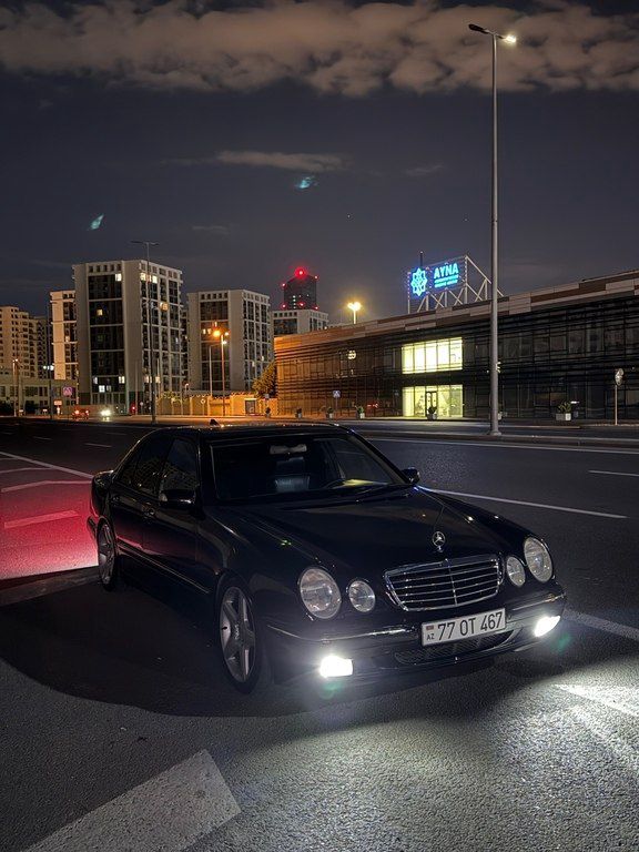 Mercedes E 270, 2.7 L, 2001 il, 248 000 km — Avtomobillər, Bakı (7)