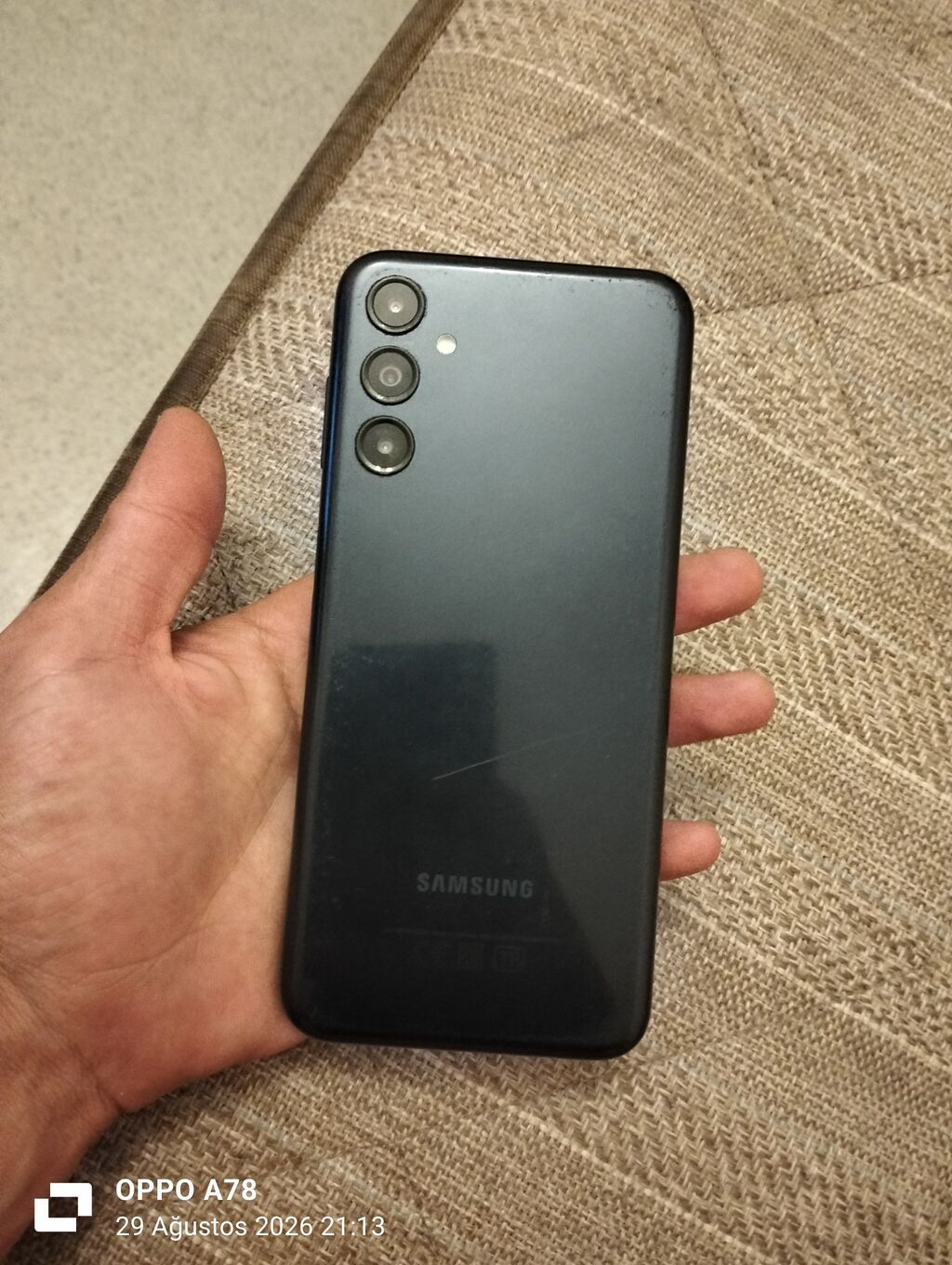 Samsung Galaxy M14 5G, 128 GB, rəng - Qara, Qırıq — Samsung, Sumqayıt (3)