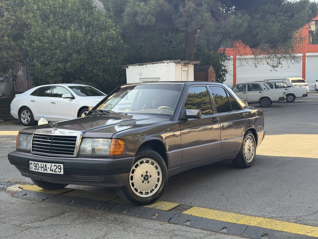 Mercedes 190, 2.0 L, 1991 il, 245 450 km — Avtomobillər, Bakı (8)