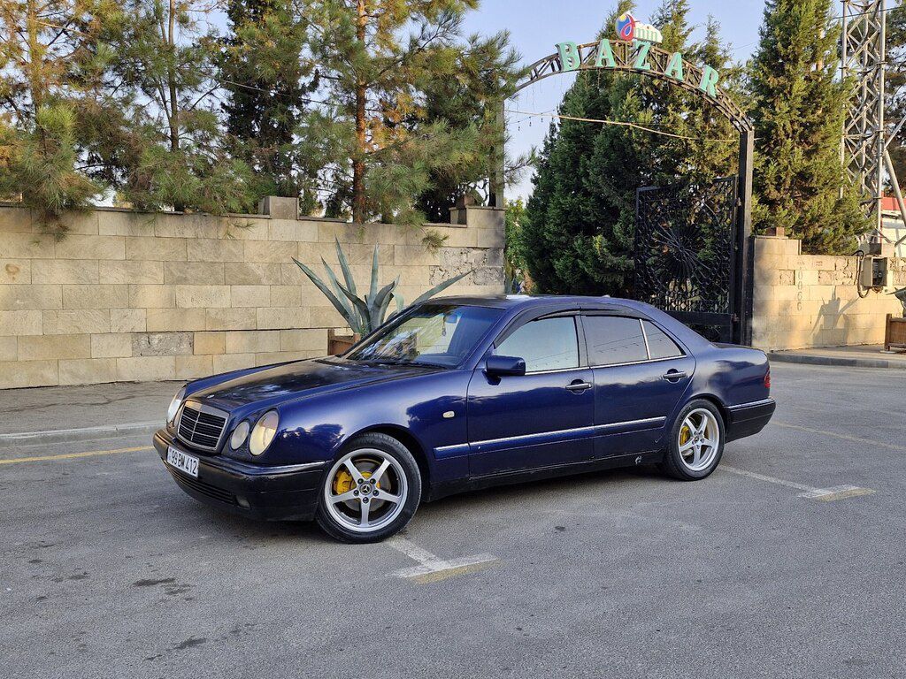 Mercedes E 220, 2.2 L, 1999 il, 353 000 km — Avtomobillər, Şirvan (7)