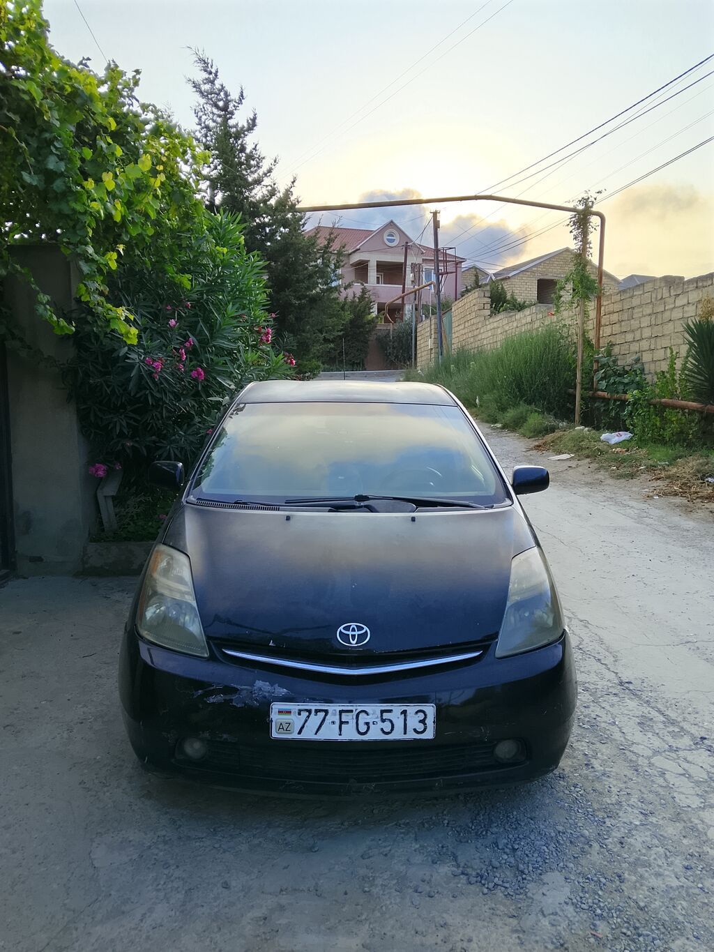Toyota Prius, 2-ci nəsil, hibrid. - Kuzov: hetçbek, qara rəng - Güc — Avto, Bakı (3)
