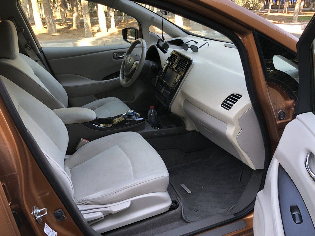 Nissan Leaf, 24 kWh, 2015 il, 41 700 km — Avtomobillər, Sumqayıt (7)