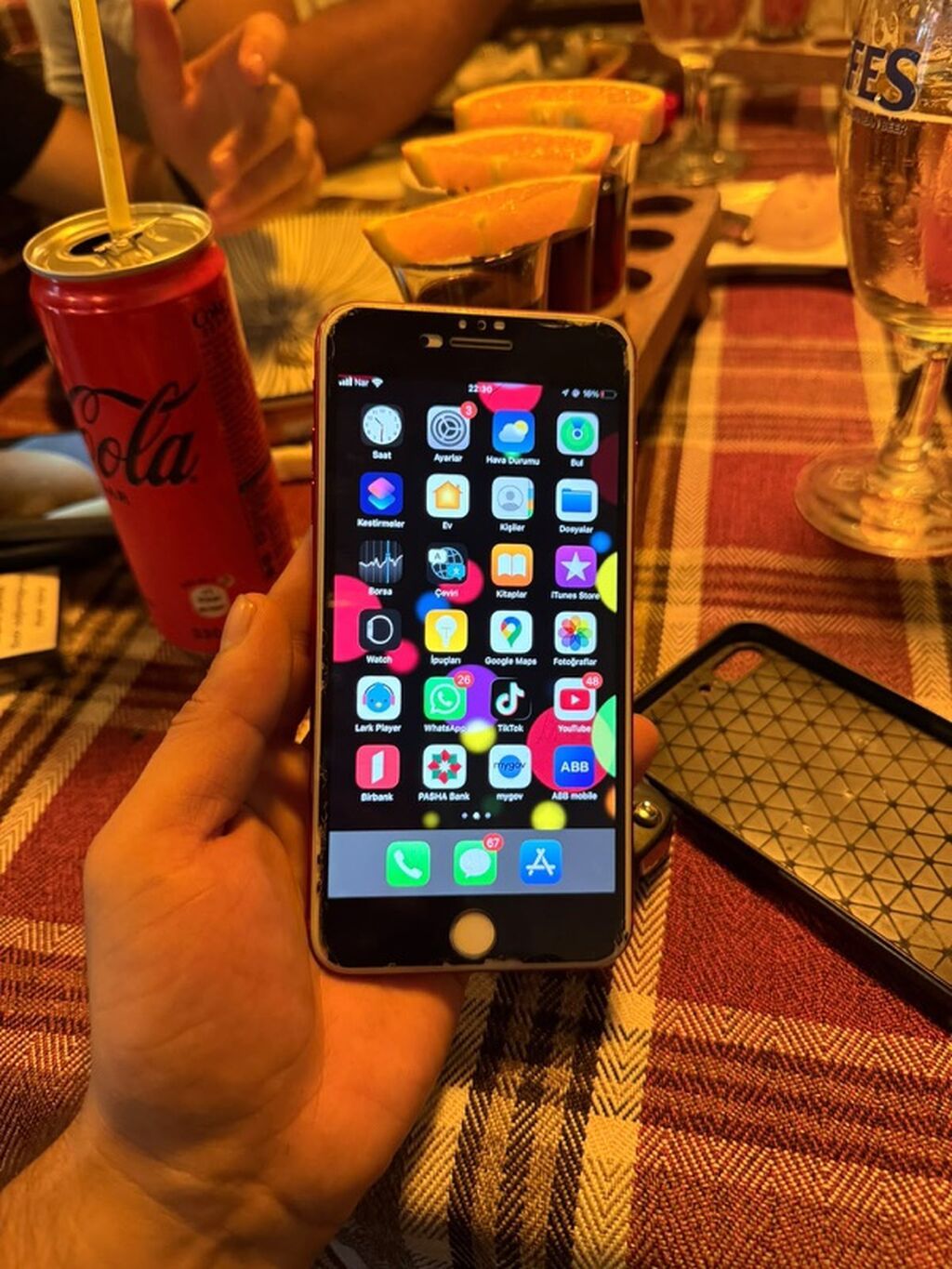 IPhone 7 Plus, 128 GB, Qırmızı, Barmaq izi — Apple iPhone, Sumqayıt