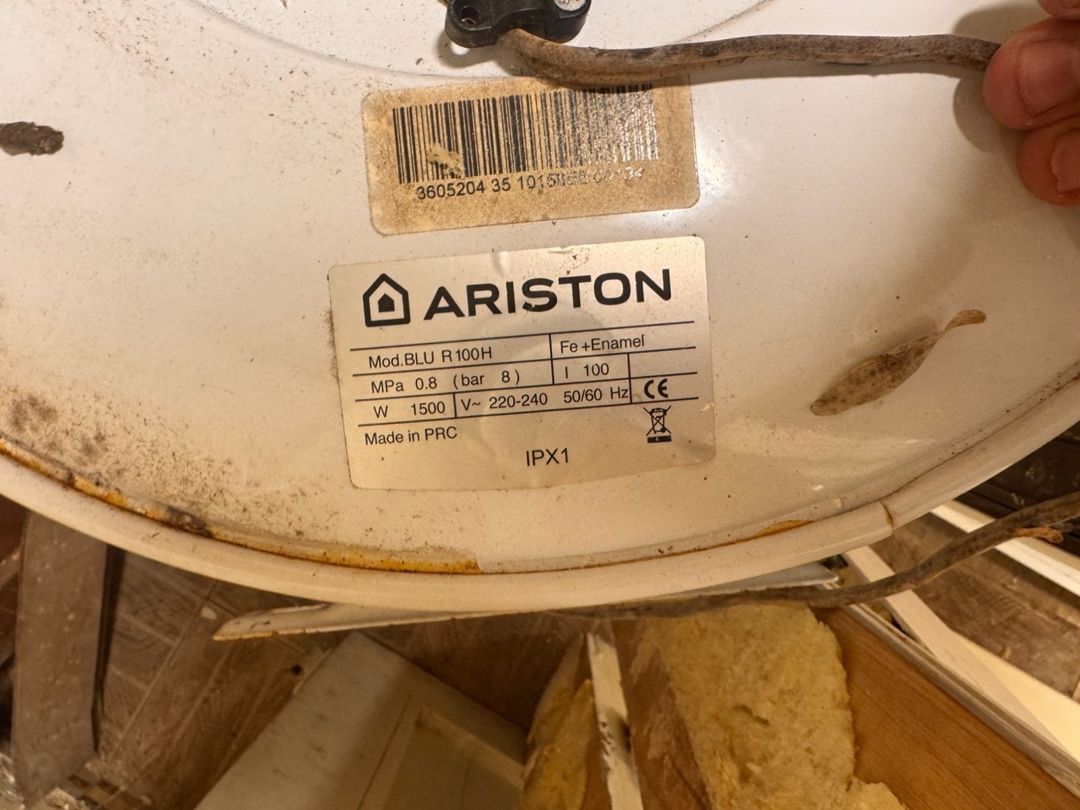 Su qızdırıcısı Ariston BLU R 100 H 100 L — Təmir və inşaat, Bakı (4)