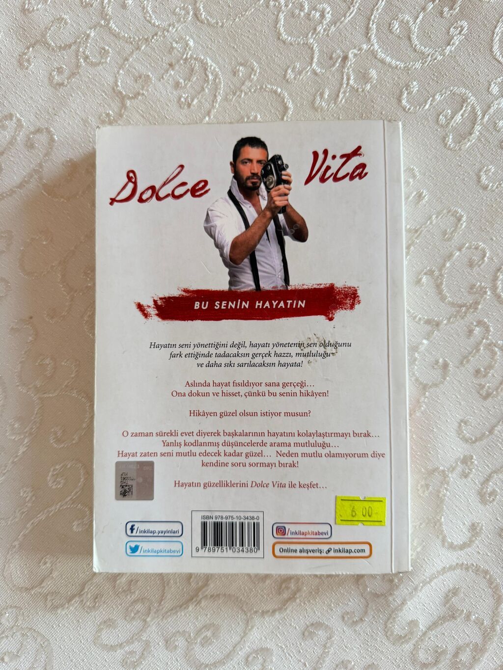 “Dolce Vita: Bu Senin Hayatın” kitab az istifadə olunub. yenidir — Kitablar və jurnallar, Qobu (2)