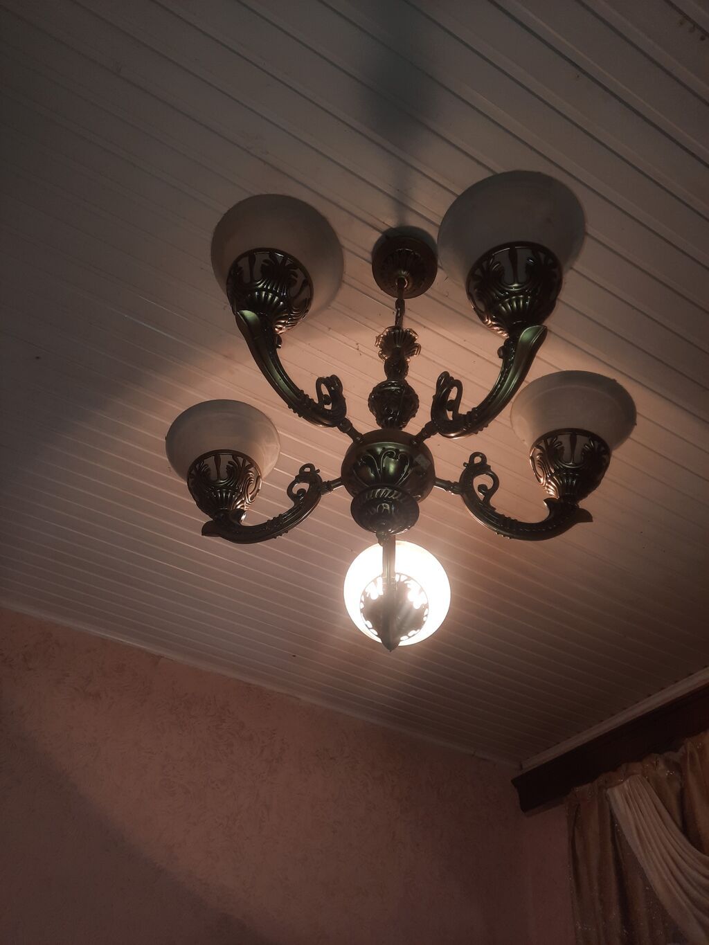 Çılçıraq, 5 lampa, Metal — İşıqlandırma, Bakı (4)