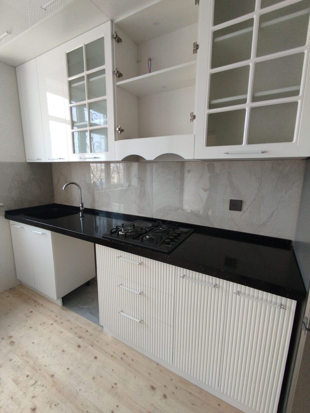 Sifarişlə mətbəx dəsti, Sadə laminat — Mebel, Bakı (6)