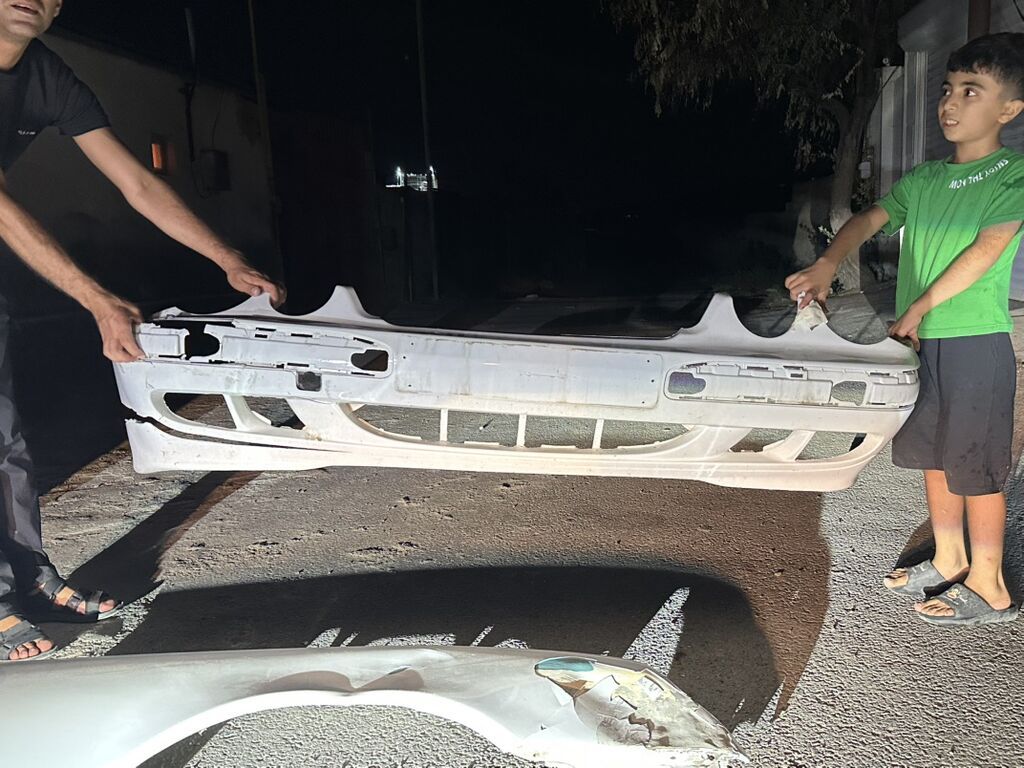Məhsul: Avtomobil üçün ön bamper və sol ön qanad (aerodinamik bodykit — Ehtiyat hissələri, Güzdək (2)