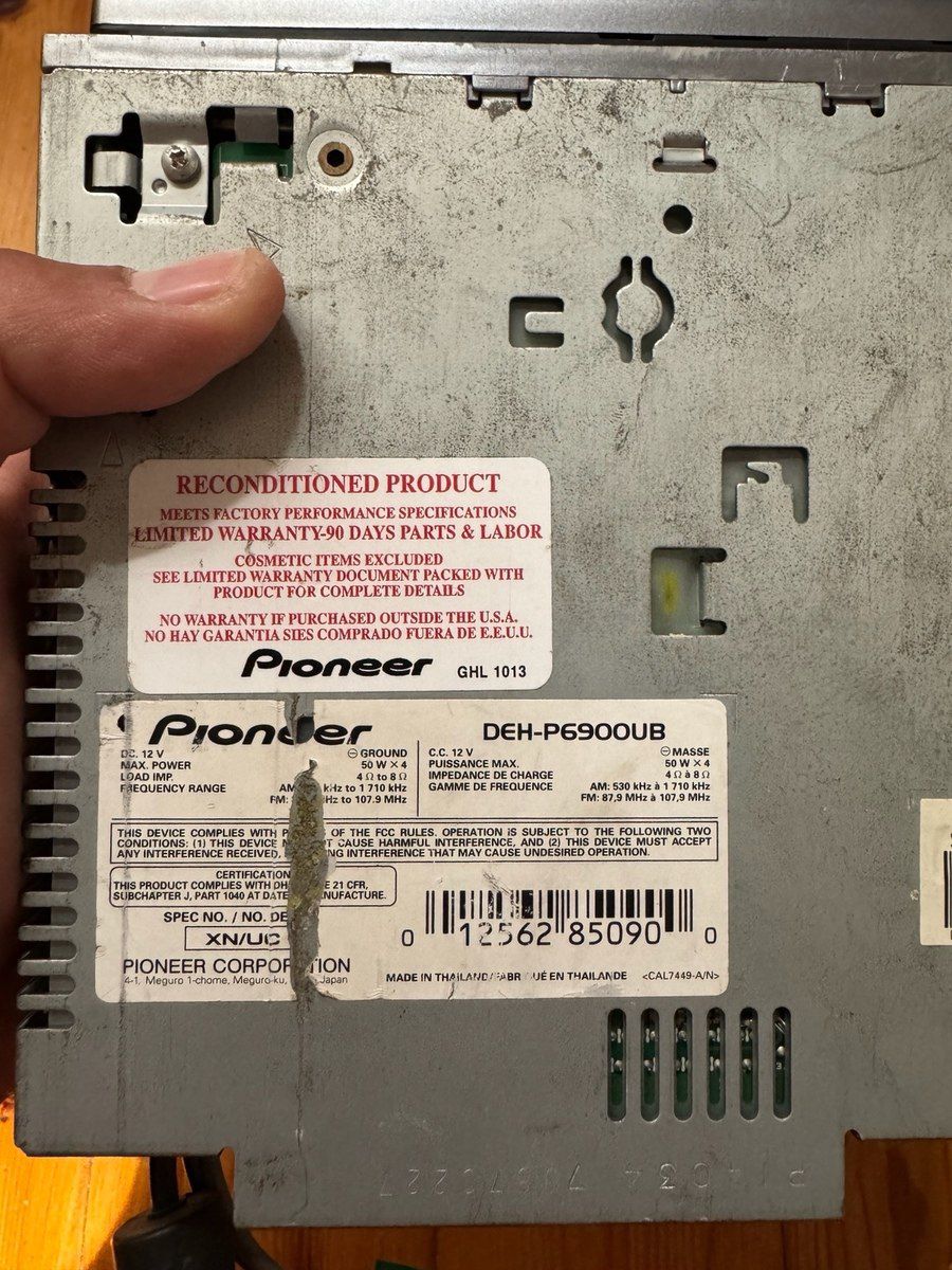 Pioneer 6900UB maqnitolası — Ehtiyat hissələri və aksesuarlar, Bakı (7)