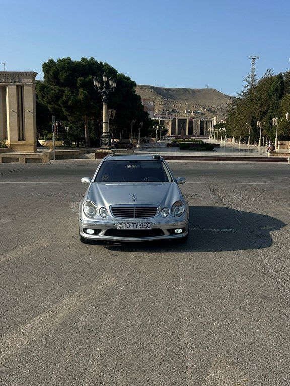Mercedes E 320, 3.2 L, 2003 il, 286 000 km — Avtomobillər, Bakı (2)