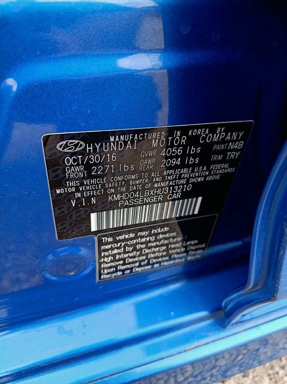 Hyundai Elantra, 2.0 L, 2016 il, 110 000 km — Avtomobillər, Xırdalan (6)
