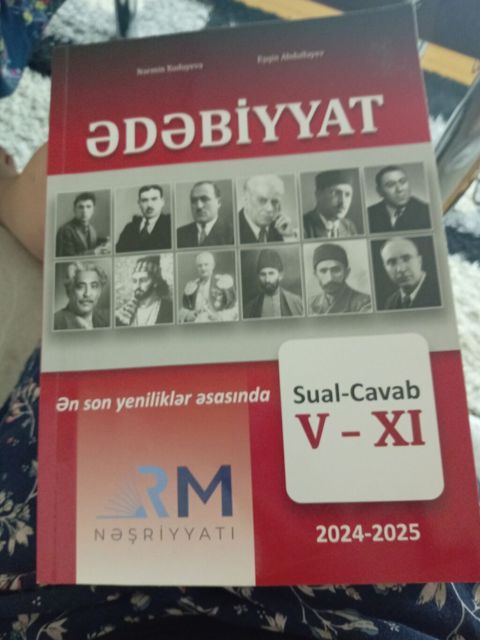 Məhsul: “Ədəbiyyat – Sual-Cavab V–XI” (2024–2025) Nəşriyyat: RM — Digah