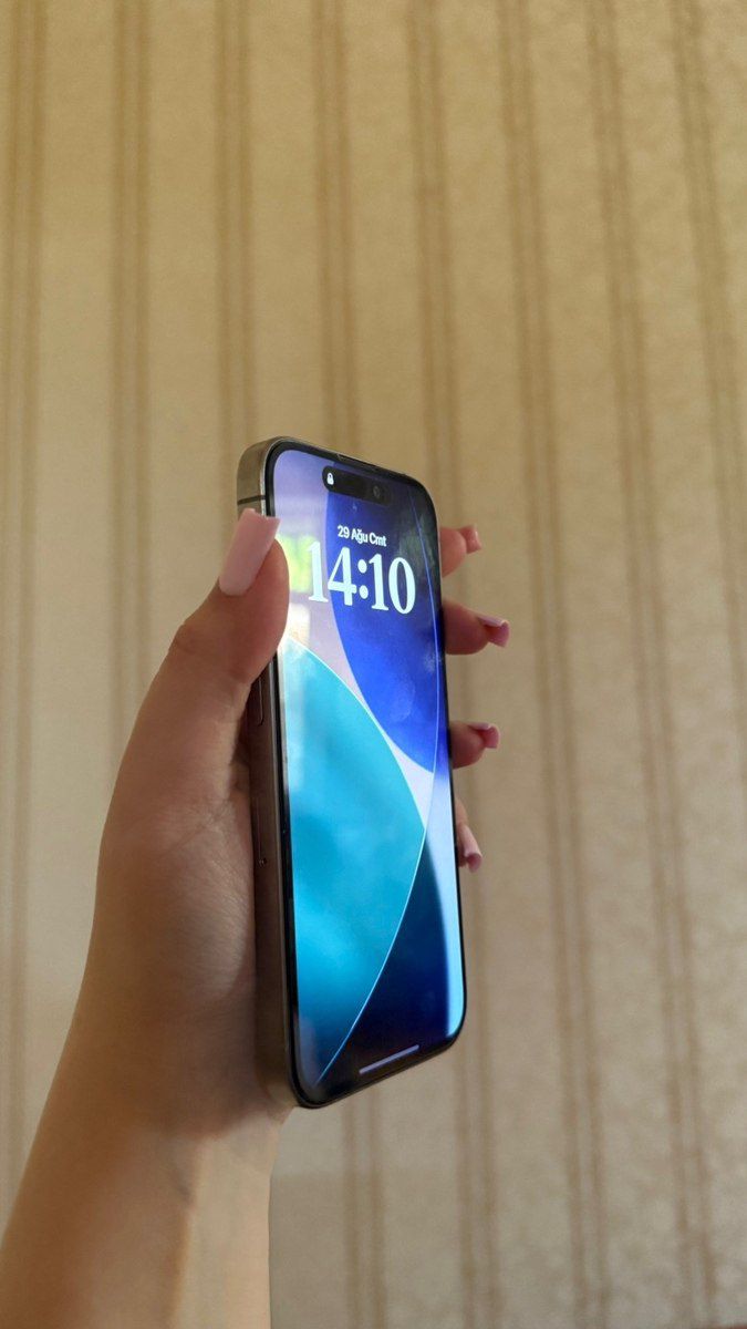 Apple iPhone 15 Pro Natural Titanium 128GB/8GB — Smartfonlar, Bakı (6)