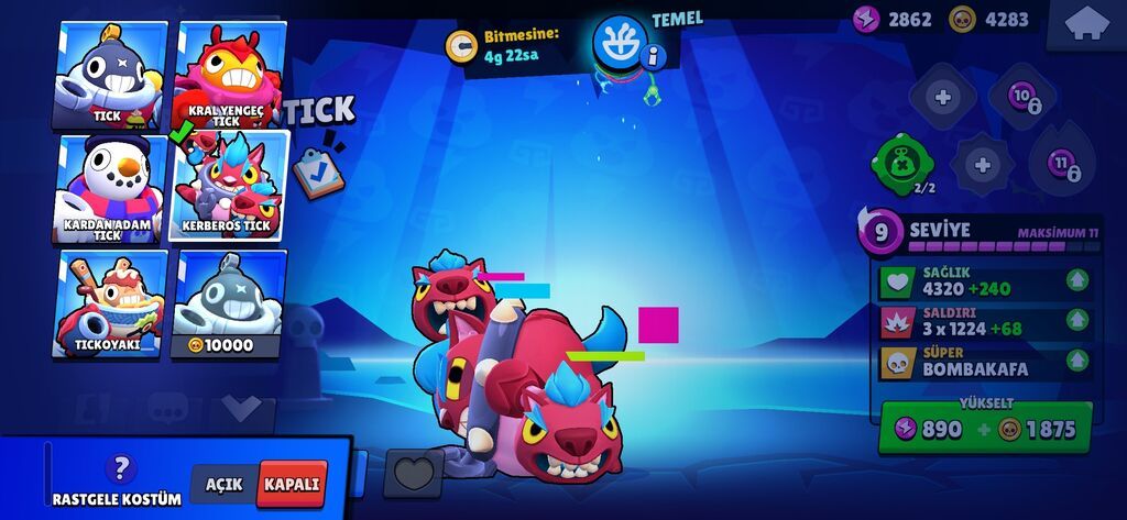 Brawl Stars hesabı – yüksək səviyyəli və zəngin kontentli demək olar — Aksesuarlar, Saatlı (8)