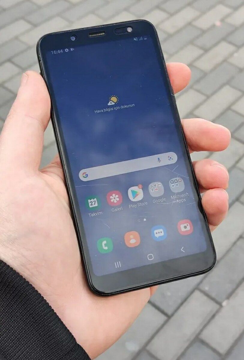 Samsung Galaxy J6 Black 32GB/2GB — Smartfonlar, Bakı (2)