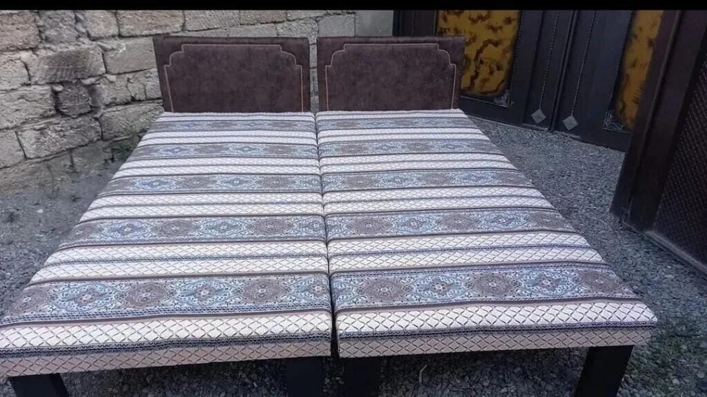 Təzə çarpayılar. 1 nəfərlik çarpayılar 60 manat. 2 nəfərlik taxt 110 — Mallar, Digah (7)