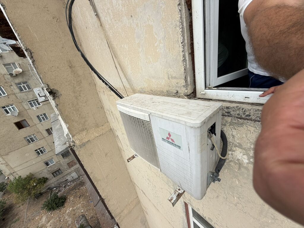 40kv liq Mitsubishi Electric divar tipli split kondisioner — Elektronika, Bakı (3)