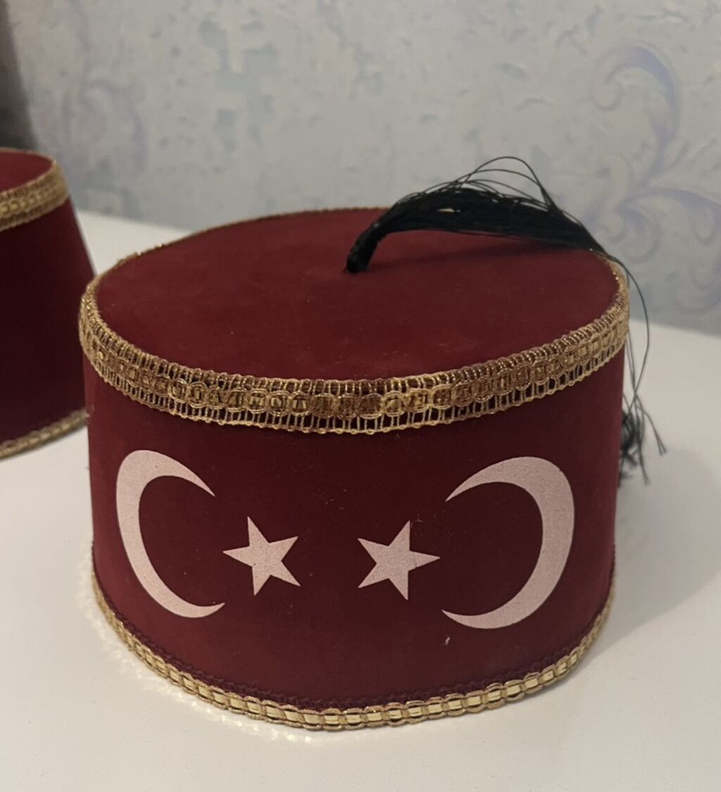 Tükiye - Antaliyadan getirilib Cütü - 10 azn Qırmızı fez papaqlar — Şəxsi əşyalar, Masazır (2)